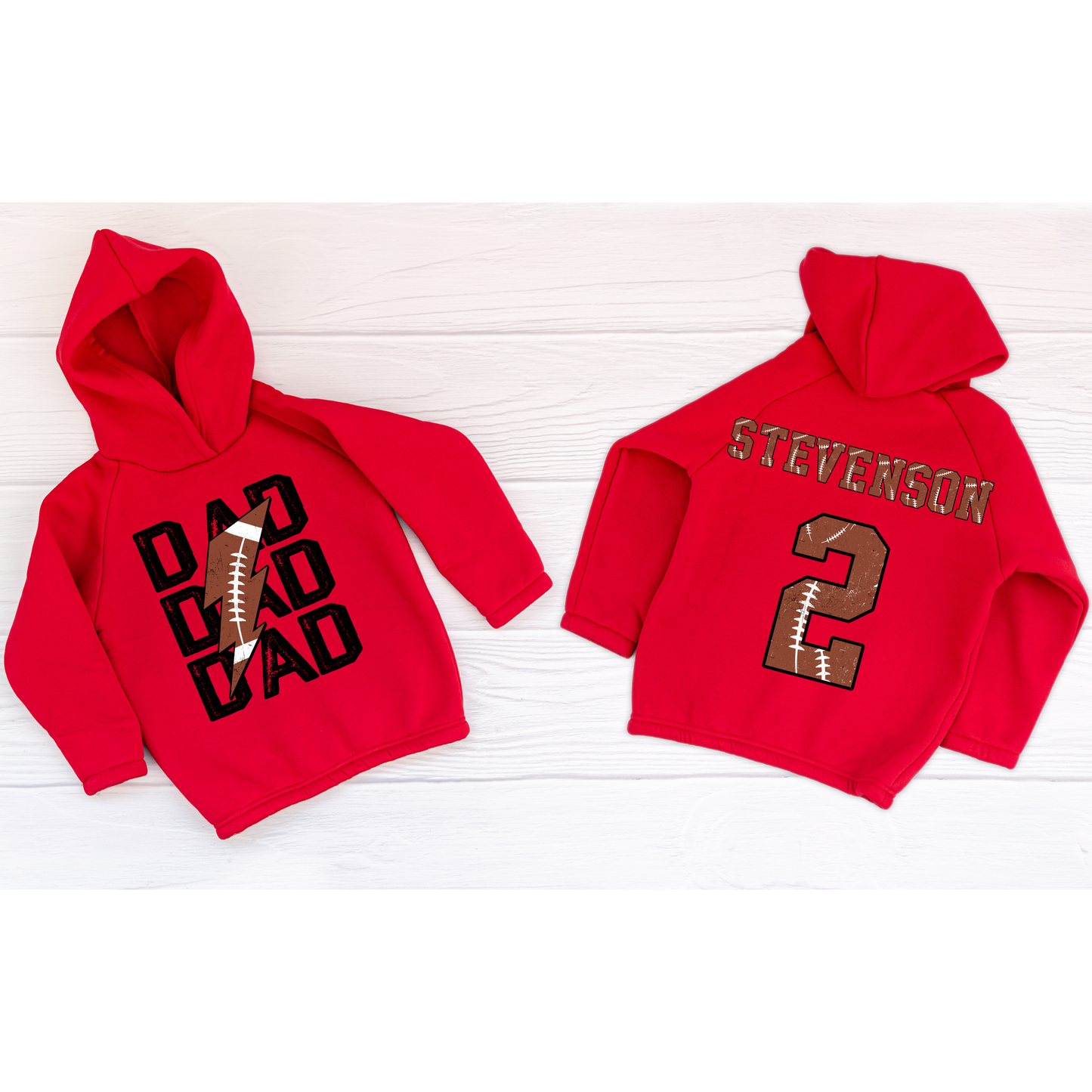 Personalized Football Dad Sweater
