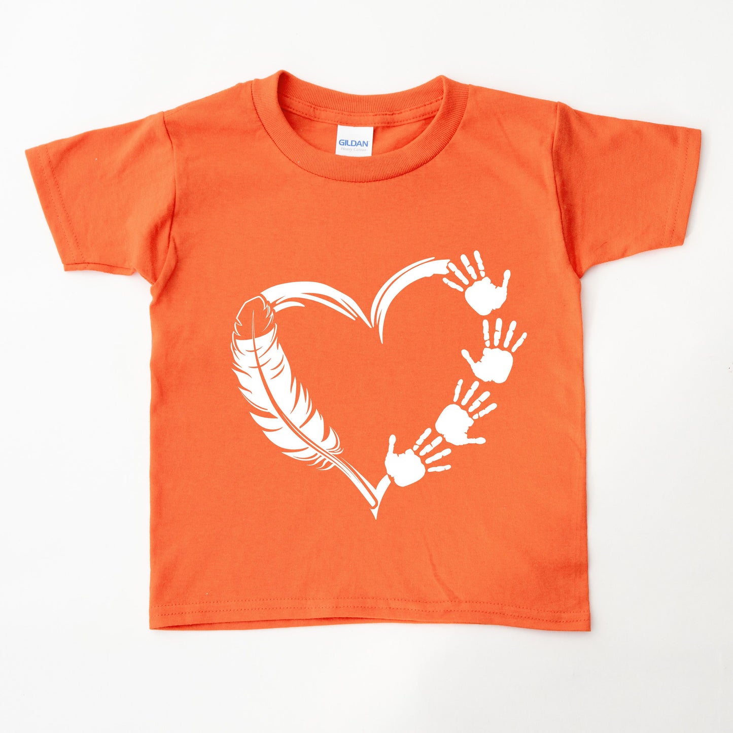 Youth Feather Heart Tee