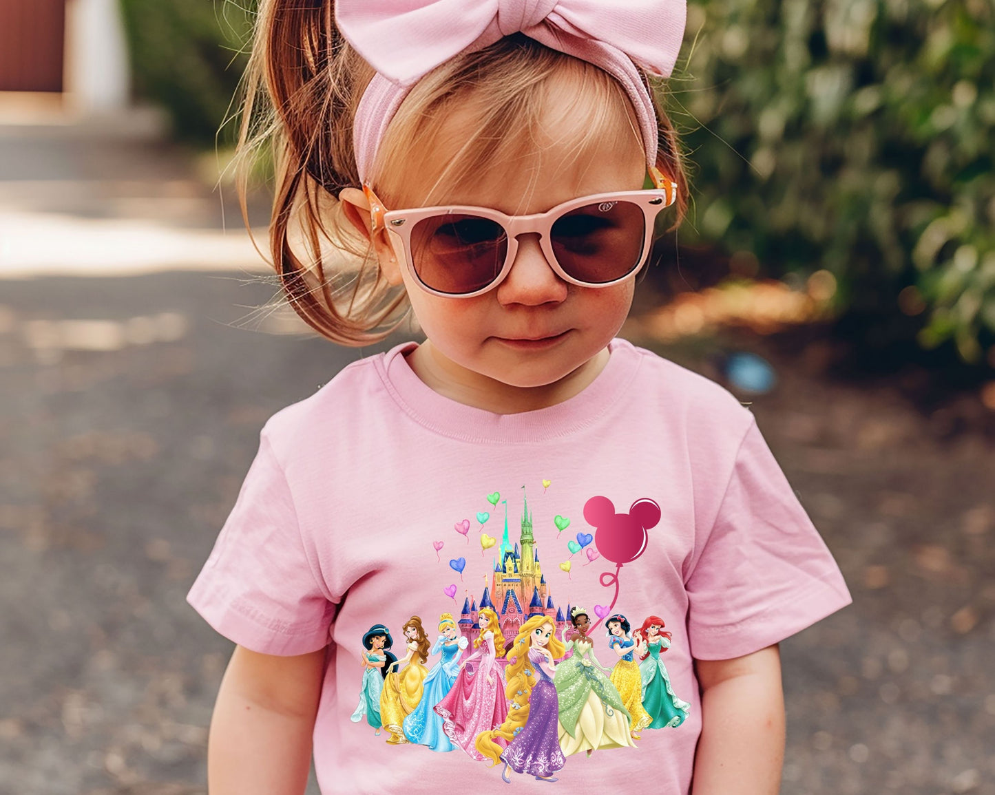 Disney Princess at the Castle
