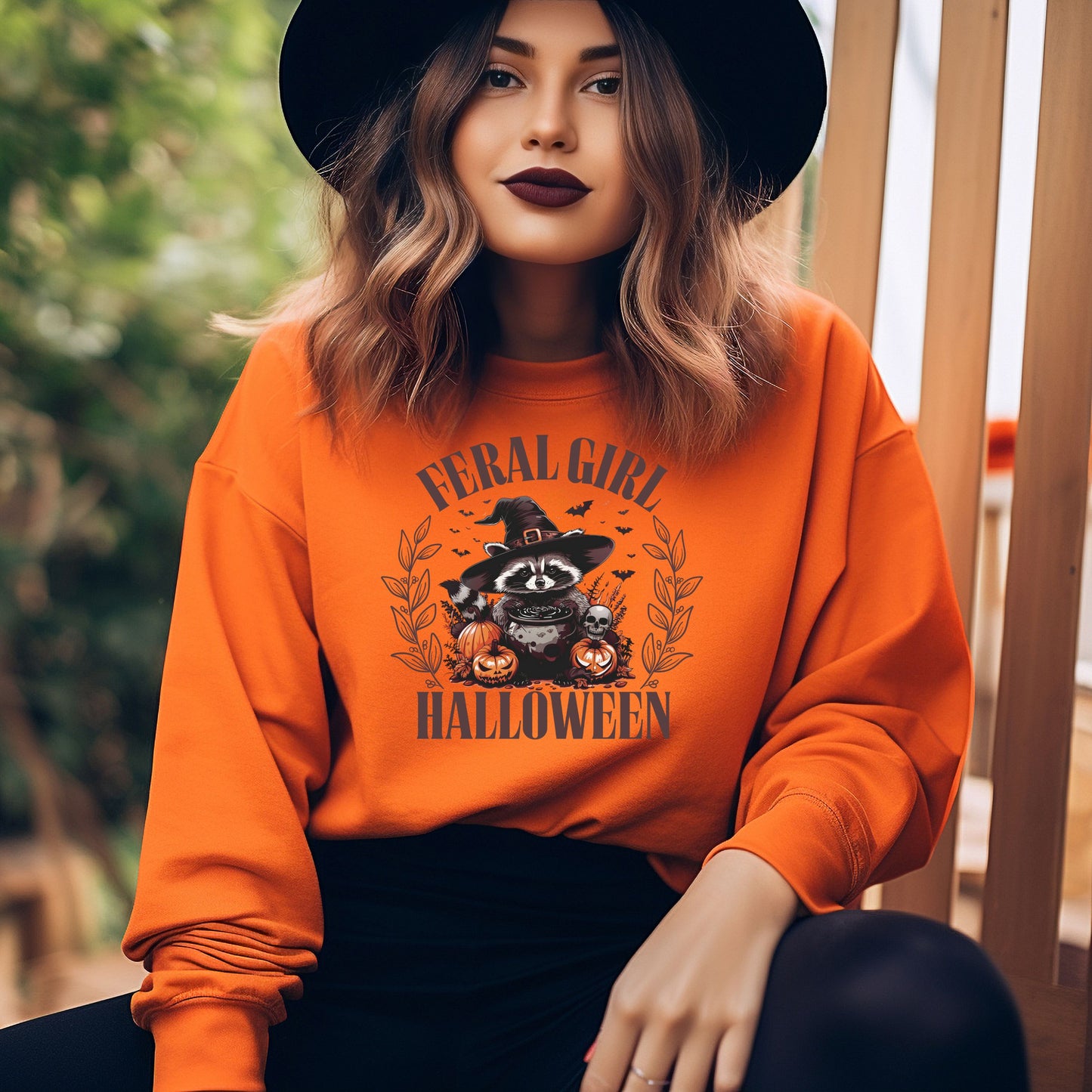 Feral Girl Halloween Crew