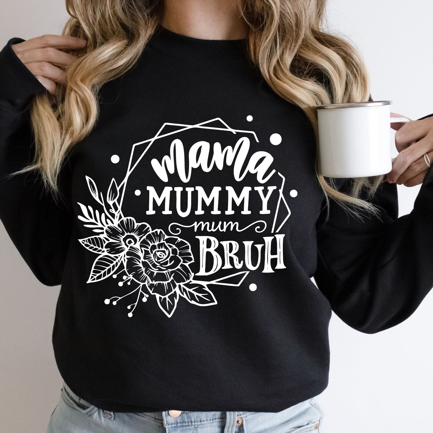 Mama Mummy Mum Bruh Sweater