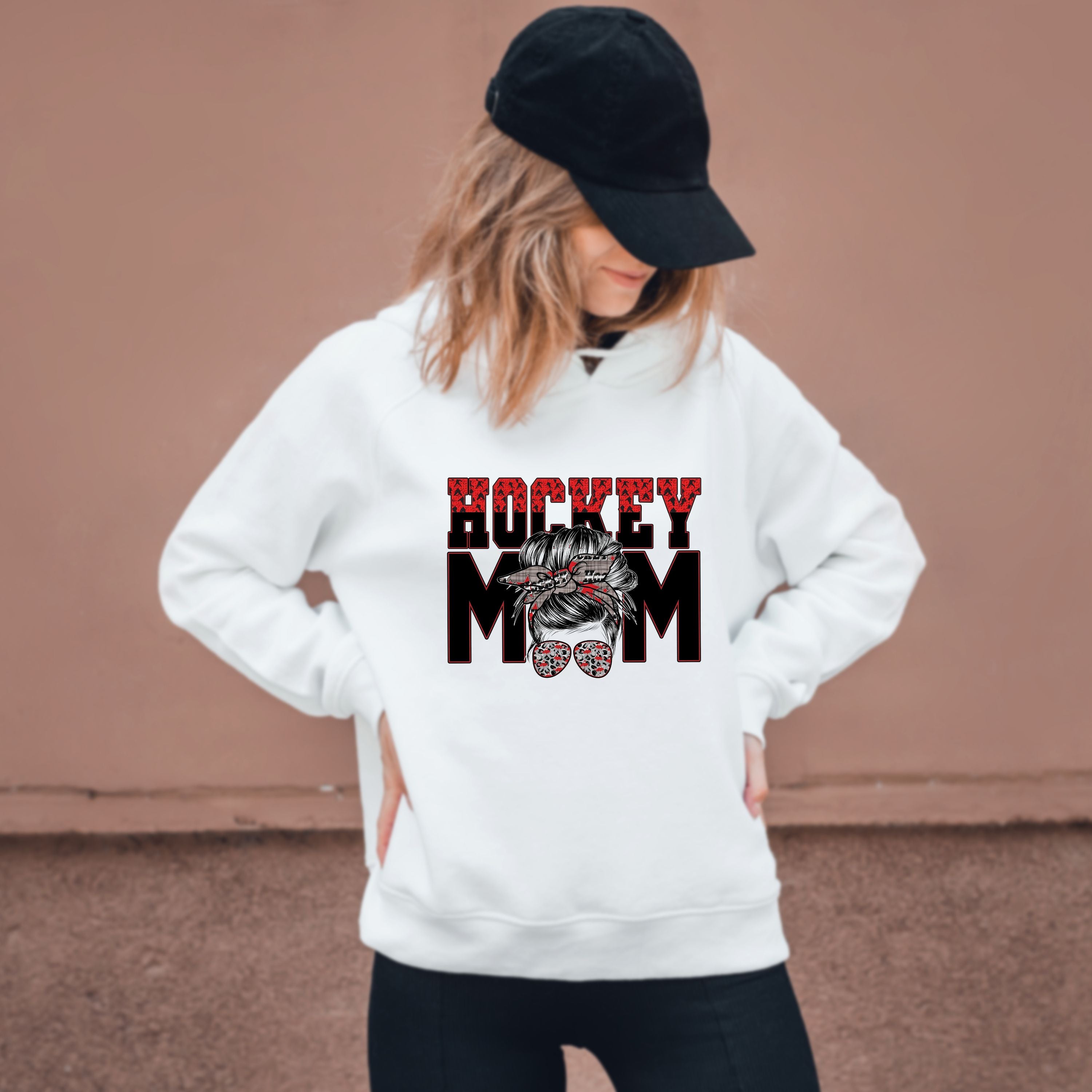 Hockey Mom Sweater Busy Mama Creations Co